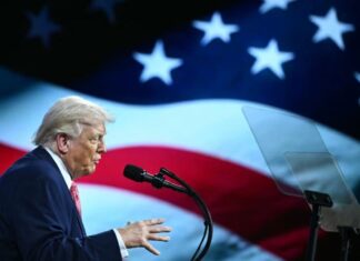 Donald Trump llama “estrecho de Trump” al estrecho de Ormuz durante discurso