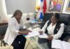 Directora provincial de Salud Pública en Dajabón y directora del Distrito 13-05 de Loma de Cabrera firman acuerdo interinstitucional