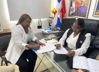 Directora provincial de Salud Pública en Dajabón y directora del Distrito 13-05 de Loma de Cabrera firman acuerdo interinstitucional