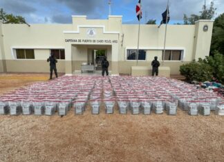 Incautan 1.6 toneladas de cocaína en Pedernales; DNCD lo califica como uno de los golpes más contundentes al narco