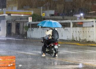 El Distrito Nacional y 20 provincias siguen en alerta por sistema frontal al norte del país