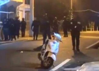 Enfrentamientos entre policías, militares y manifestantes matizan lunes previo a huelga en Salcedo.