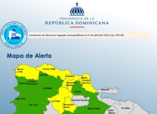 El COE aumenta a siete las provincias en alerta amarilla y 13 en verde por vaguada