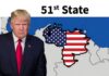 Donald Trump comparte imagen de Venezuela como el estado 51 de Estados Unidos