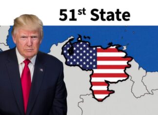 Donald Trump comparte imagen de Venezuela como el estado 51 de Estados Unidos