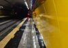 Se registran filtraciones en estación Rosa Duarte del Metro tras intensas lluvias en Santo Domingo