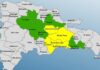 Cuatro provincias en alerta amarilla y cinco en verde por incidencia de vaguada