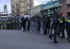 Policia Nacional aclara que protesta agropecuaria avanzo al Palacio sin permiso