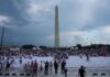 El principal evento del 4 de julio en Washington es evacuado por amenaza de tormenta