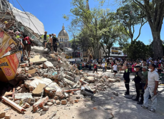 Se eleva a 132 la cifra de muertos y a 570 la de heridos tras terremoto en Colombia