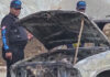 Hallan hombre calcinado junto a un vehículo incendiado en una mina de La Vega