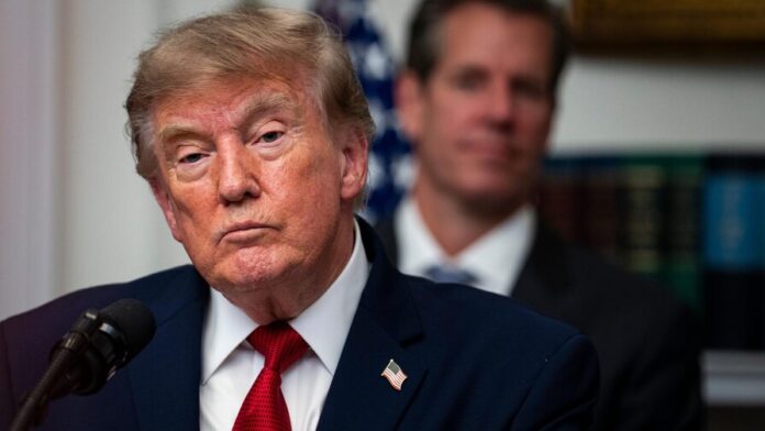 US President Donald Trump meets with technology leaders at the White House