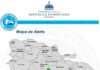 COE emite alerta verde para tres provincias ante lluvias