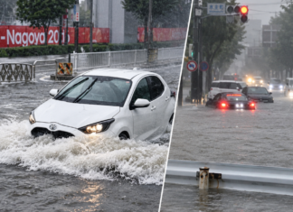 Japón eleva la alerta máxima de emergencia en Nagoya tras lluvias récord e inundaciones