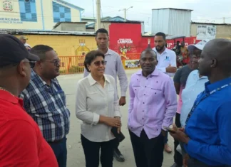 Autoridades dominicanas y haitianas coordinan intervención del puente binacional de Dajabón