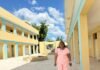 Directora del Distrito Educativo 13-04 constata avances en la construcción de la Escuela Barrio Norte