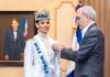 Abinader recibe a Miss Mundo 2026, Joheirry Mola, y le entrega Medalla Presidencial al Mérito Civil