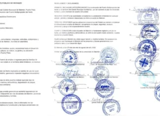 nstituciones de Maimón, Puerto Plata, rechazan instalación de puerto multipropósito en esa comunidad