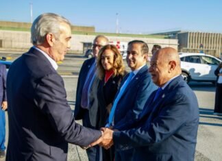 Abinader llega a Roma para participar en audiencia con el Papa León XIV y asamblea de la FAO