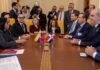 Abinader y Delcy Rodríguez conversan en Roma en medio del acercamiento entre RD y Venezuela