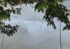Parceleros denuncian presencia de espuma blanca en el río Masacre y temen por cultivos de arroz